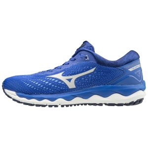 Mizuno Wave Sky 3 Παπουτσια Για Τρεξιμο Γυναικεια - Μπλε